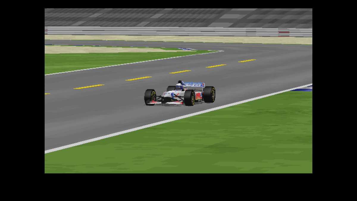 15/3/1995
#F1 Winter Testing Day 2
#Silverstone 
3:41pm

Emerging out of Luffield for the 33rd time Bertrand #Gachot brings his #PacificGP across the line as the team continue to put as many miles into their #MugenHonda engine as possible in what has seemingly been a decent