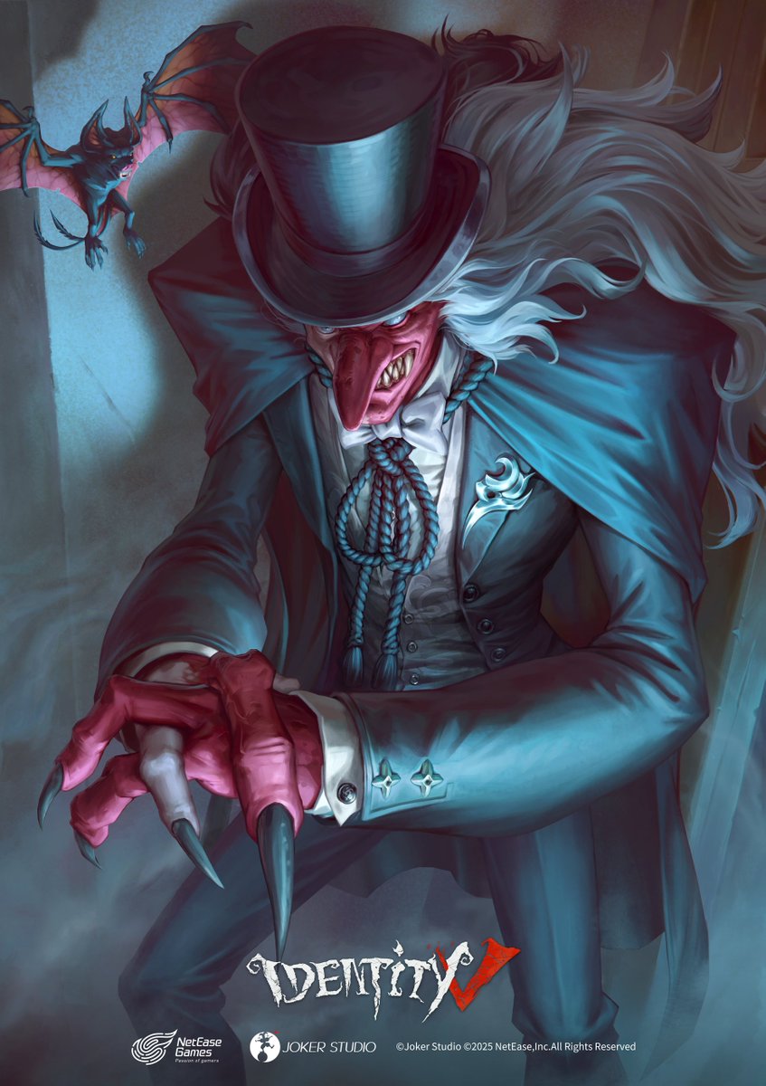 GameIdentityV's tweet photo. Dear Visitors,
Three torches pierce the manor’s gloom; let's check out three legends immortalized in gilded threads!
December 25: [A Costume] "Nightmare" - Mr. Hyde
December 31: [A Costume] Lawyer - Werther
January 8: [A Costume] Acrobat - The Parish Boy
#IdentityV #DeductionStar https://t.co/4reZ9QEiS7