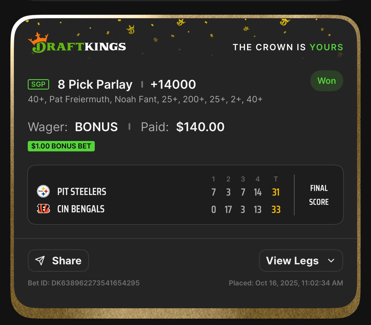 DreeBornReal's tweet image. Stop playing bruh tail my potna bet flipped $1 BB into $140🔥