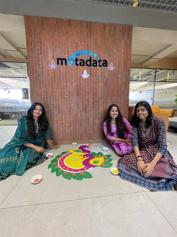 MotadataSystems's tweet image. The Diwali sparkle has officially taken over our office! 

We’re decking out our workspace and soaking in the festive vibes. It’s amazing to bring this much brightness to our week. 

Stay tuned — more joy and celebration is coming your way

#officediwali #diwalivibes #festivdecor
