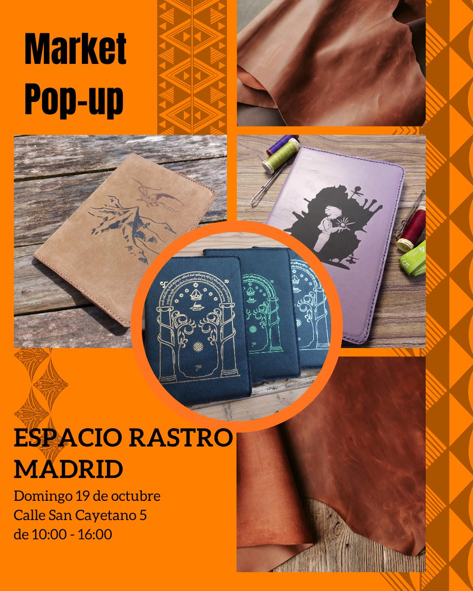 ManlimaCosplay's tweet image. ✨ Este domingo estaré de Market #galeriapopup en #espaciorastromadrid
Llevaré libretinas y más cosillas, todo trabajado con mucho cariño
📍Calle San Cayetano 5
🗓 Domingo 19
🕓 10:00-16:00
Si te apasiona lo artesanal, hecho a mano y con un toque friki ¡Pásate a saludar! 💜