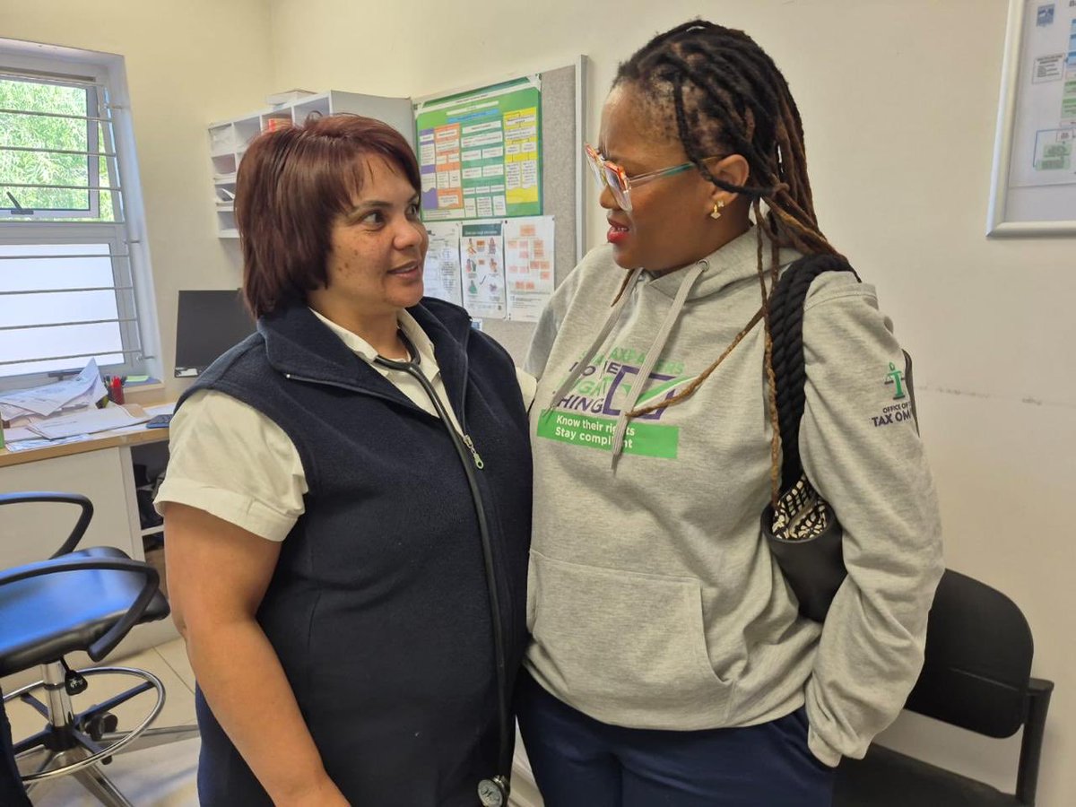 The Acting CEO, Mmamelao Malakalaka, is also at the Abbotsdale Thusong Outreach (near Malmesbury) TODAY!

We're creating awareness about the OTO's free services and your fundamental right to fair tax administration.

Join the campaign: Smart Taxpayers Do the Right Thing.

Plus,