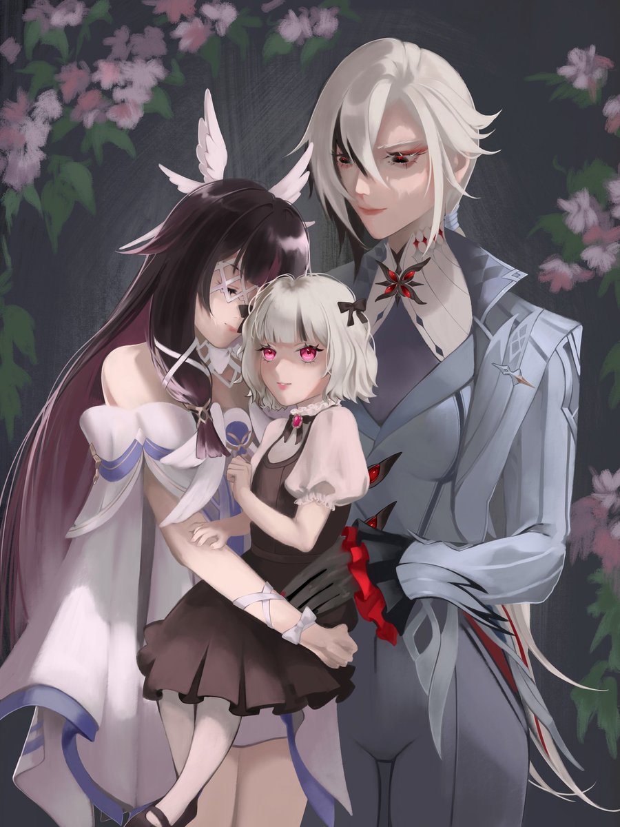 sefiiru's tweet photo. #arlebina with their baby :> https://t.co/veeOBptBti