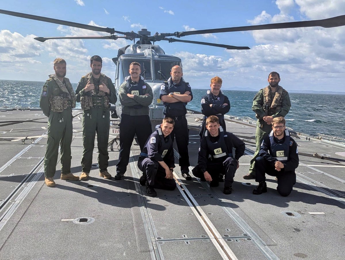 Like fathers, like sons

Air engineers from <a href="/815NAS/">815 Naval Air Squadron</a> with <a href="/HMSIronDuke/">HMS Iron Duke</a> recreated a photo their fathers appeared in 26 years earlier with the same squadron - but different ship - while patrolling home waters.

🔗royalnavy.mod.uk/news/2025/octo…
