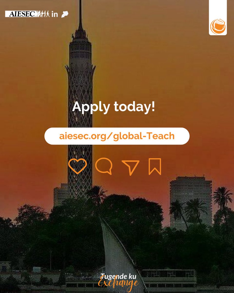 By Volunteering/Interning or Teaching with AIESEC you are not only developing yourself both in soft and professional skills but also impacting the community around you, interacting with the culture and promoting peace.
Apply here: AIESEC.org
#realexperiences