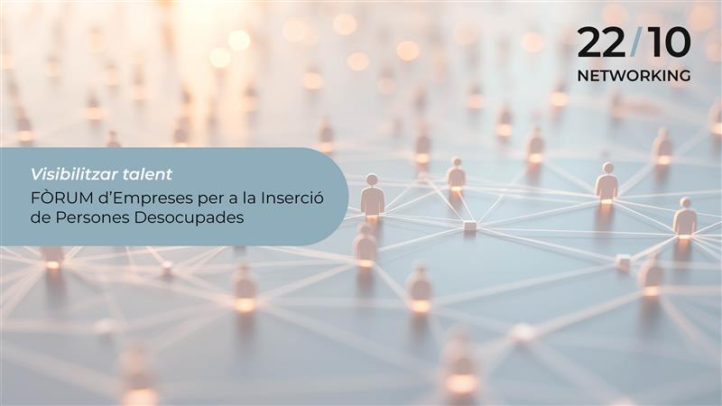 📣[EMPRESES] Participa al Fòrum d’Empreses per a la Inserció de Persones Desocupades

Empreses compromeses amb els treballadors que tenen majors dificultats d’inserció en el mercat laboral

📅 22/10
🕤 9:30- 13: 30
📍 COE-CAT

Inscripcions 👉 ow.ly/7Af050XcYIe

#FonsUECAT
