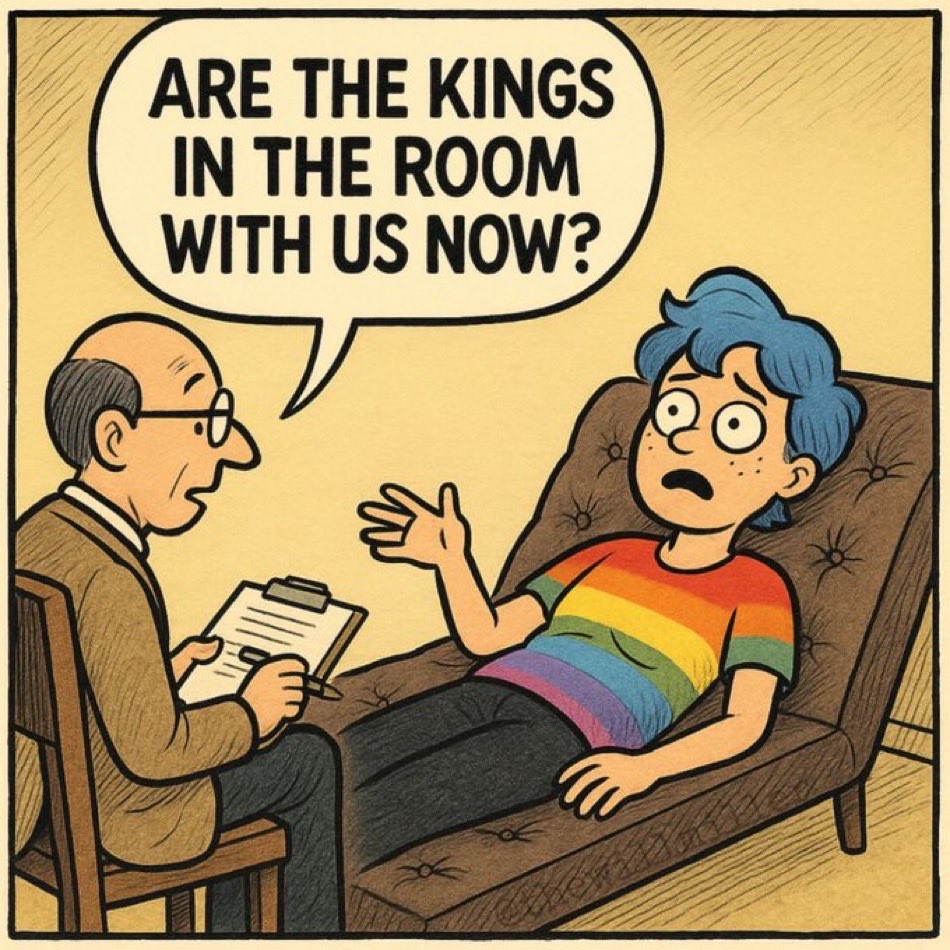 No kings this weekend. 
Outrage over an imaginary problem