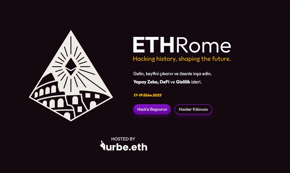0xplatanus's tweet photo. Bugün de ETH Rome Hackathon programı var. Baktım @zama ekibi ordada var. Maşallah ekip arı gibi çalışıyor. Bizde inşa etmek istediğine inanıyoruz
 #ZamaCreatorProgram https://t.co/dropX86wP7