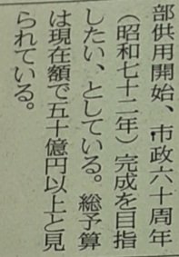 昭和72年…
まだまだ昭和は続くと思っていた昭和61年の出来事。