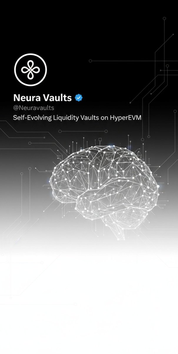 auokky's tweet image. Exploring the future of DeFi with Neura Vaults — self-evolving liquidity vaults powered by AI on HyperEVM. #IntelligentLiquidity #HyperEVM #NeuraVaults @Neuravaults