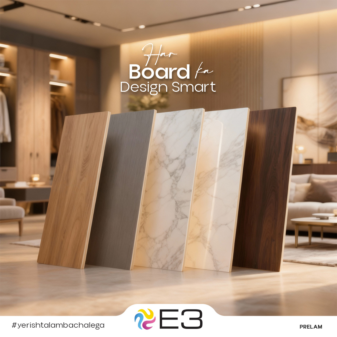 e3groupofficial's tweet image. Save time, reduce costs, and enjoy consistent quality in every application. Available in diverse textures and colors, E3 Prelam redefines efficiency with elegance. The smarter, faster choice for modern interiors.
.
.
#e3 #prelam #mdf #design #readytouse #style #efficiency