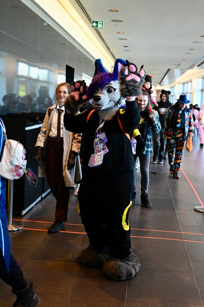 PurpleWolf997's tweet photo. Happy #FursuitFriday 🐺💜✨ https://t.co/NiWm240l2H
