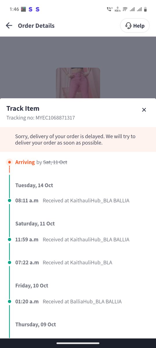 Abhikas2004's tweet photo. @MyntraOfficial ye kya mazak bana rakha hai! 😡
5 Oct ko order kiya tha, delivery 11 Oct tak honi thi — abhi tak nahi aaya! 4 baar complaint kiya, har baar sirf "sorry for the inconvenience"!
Pichle 2 orders me bhi yehi drama tha.
Service itni slow kyu hai? #Myntra https://t.co/PfGpv02ptR