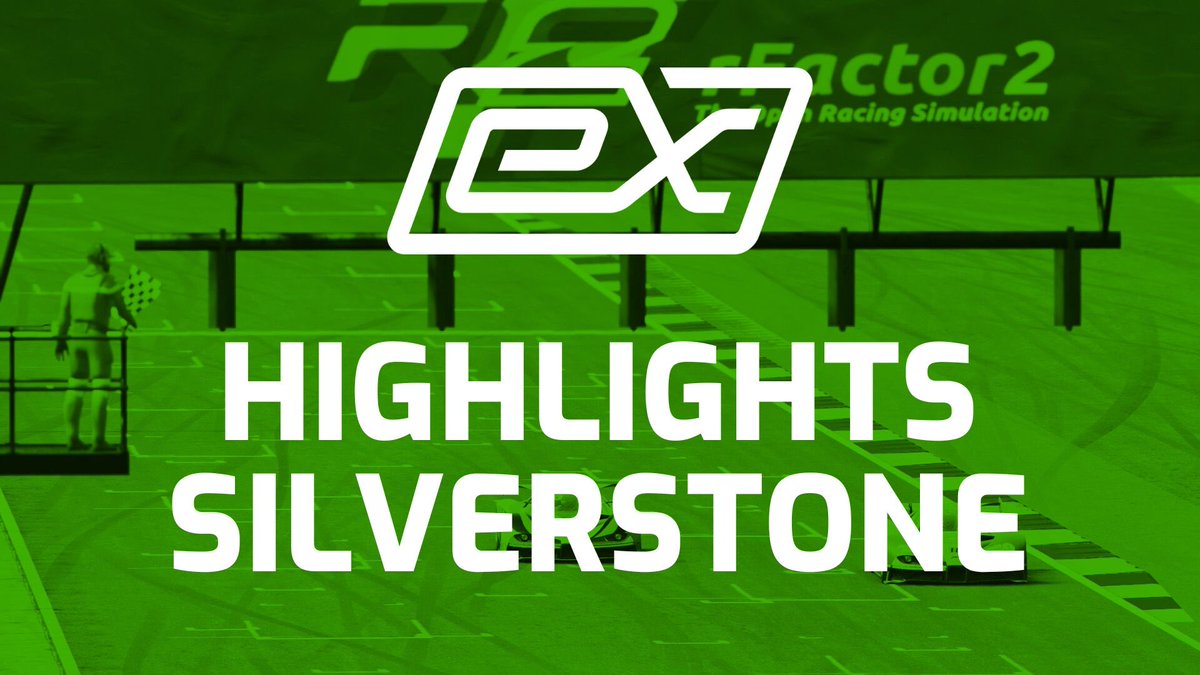 The highlights of Round 8 at Silverstone are now available on our Youtube channel:

youtu.be/n7Zk8B99DGw?si…

We💚eX – the unique sim racing community
⚡️🌎 #SimRacing #RacingForTheClimate #WorldeX