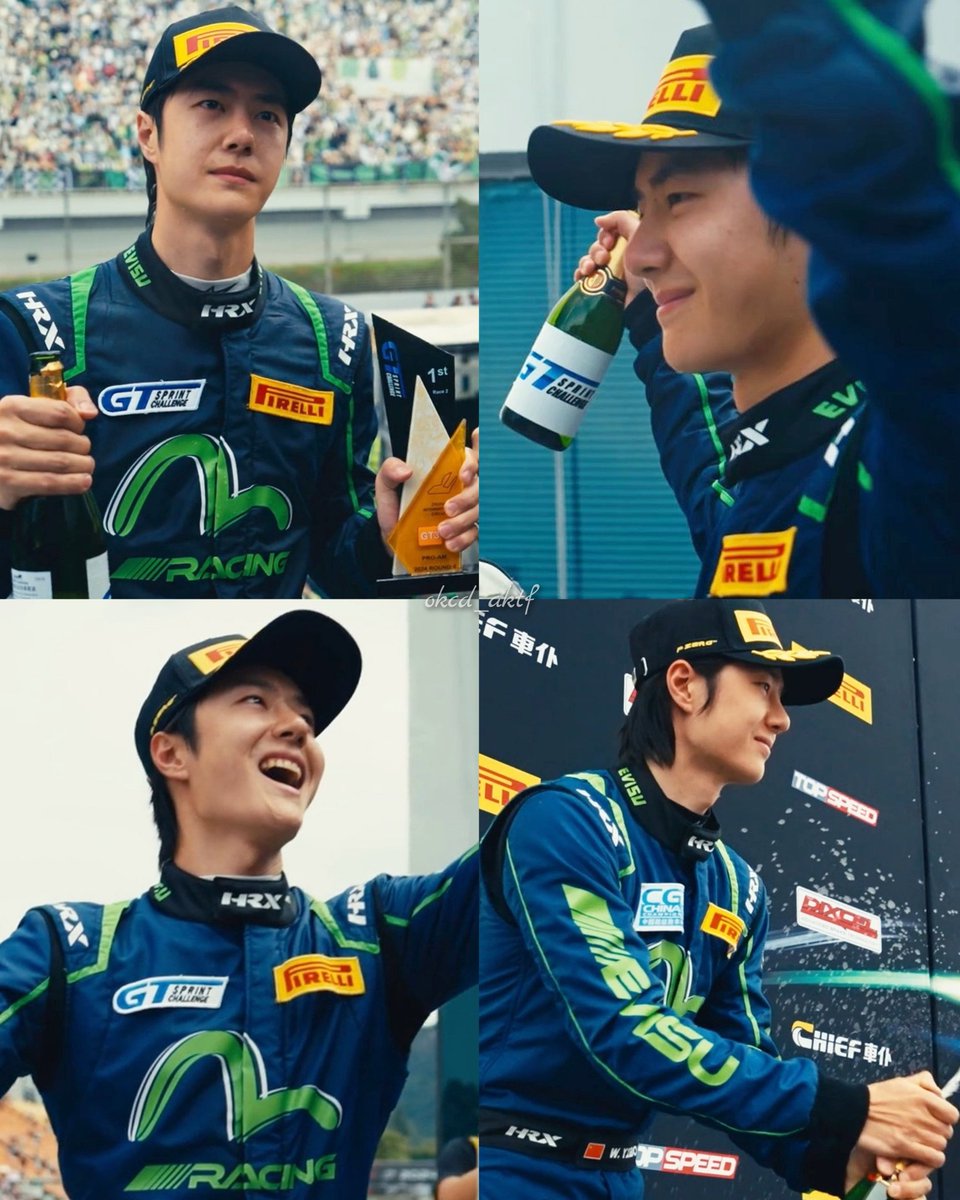 One of a kind Racer 85 Wang Yibo, may even more wins await you ahead 🏆