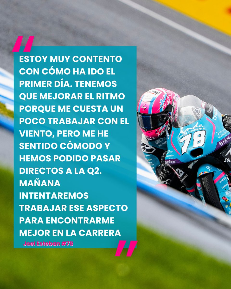 🗣️ Joel Esteban 🇬🇧 | 🇪🇸

#CFMOTO #AsparTeam #AustralianGP