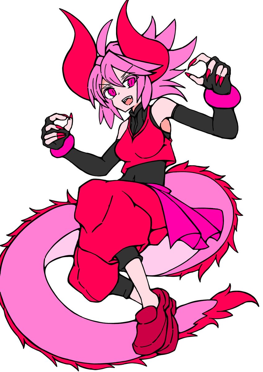 正解発表です！
今回私が描いたのは4番の格闘家ちゃんでした！
分かりやすかったかな？