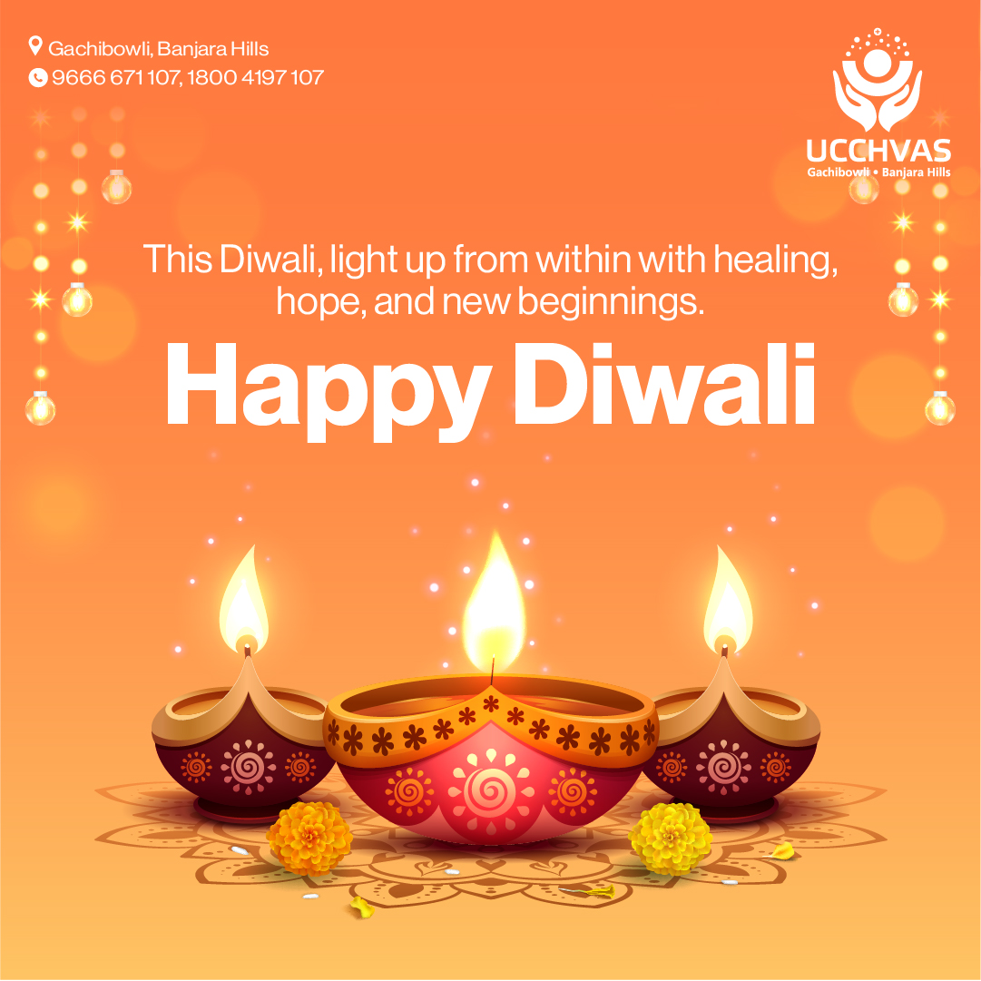 UcchvasC's tweet image. Ucchvas wishes you a Happy Diwali

#HappyDiwali #Ucchvas #TransitionalCare #RestoringHope #Diwali #happydiwali2025 #Rehabilitation