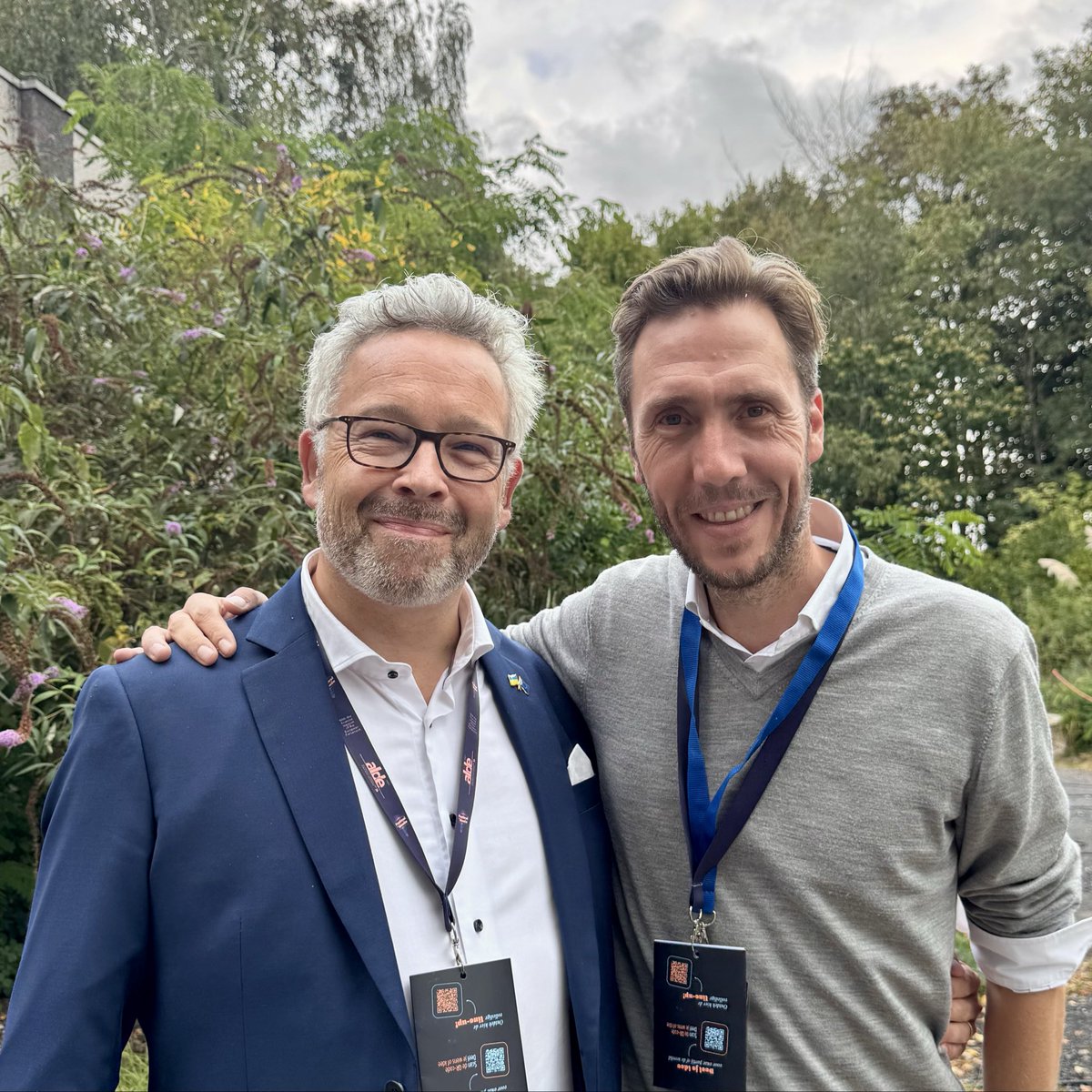 Congrats to <a href="/FredericDeGucht/">Frederic De Gucht</a> for his election as President of ALDE Party founding member <a href="/openvld/">Open Vld</a> 🇧🇪🇪🇺 

Thank you to his predecessor and <a href="/AllianceOfHer/">The Alliance of Her</a> alum <a href="/EvaDeBleeker/">Eva De Bleeker</a> for initiating a renewal of the party and ensuring a smooth transition.