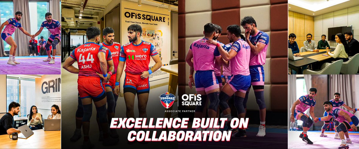 U.P. YODDHAS (@upyoddhas) on Twitter photo Mat ho chahe Office Space 👉 Yoddhas and <a href="/OfisSquare/">OfisSquare</a> only deliver Excellence 💯
#SaansRokSeenaThok #YoddhasHum #YalgaarHo #PKL12 Mat ho chahe Office Space 👉 Yoddhas and <a href="/OfisSquare/">OfisSquare</a> only deliver Excellence 💯
#SaansRokSeenaThok #YoddhasHum #YalgaarHo #PKL12