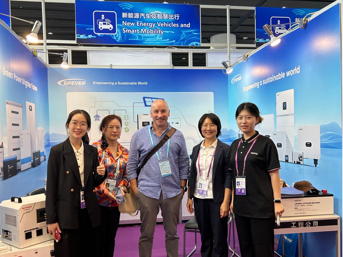 We’re halfway through the 138th <a href="/cantonfair/">Canton Fair</a>, and the momentum is real.
Great to reconnect, exchange ideas, and look ahead at what’s next in smart solar.
Still two days left, come visit us at Booths 15.3C16-17 &amp; 8.1G04 in Guangzhou! ☀️
#CantonFair #SolarTech #EPEVER #CleanEnergy