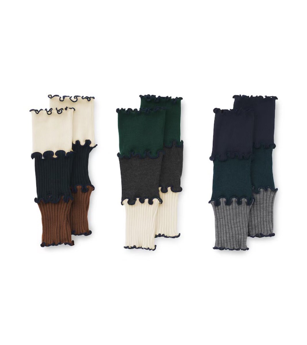 無印良品のReMUJIシリーズの新作アームウォーマーめちゃくちゃかわいく