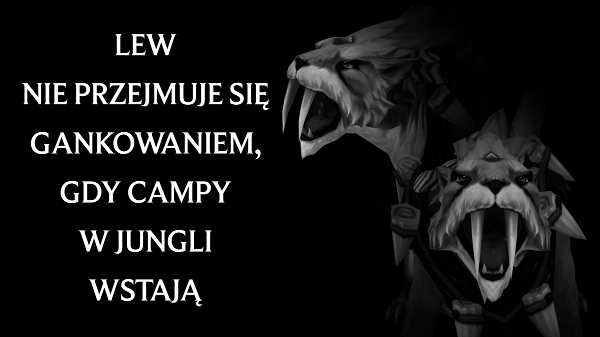 LoLPL's tweet photo. Lew jest groźny, ŁAAA 🦁 https://t.co/R1TsmsdqWG