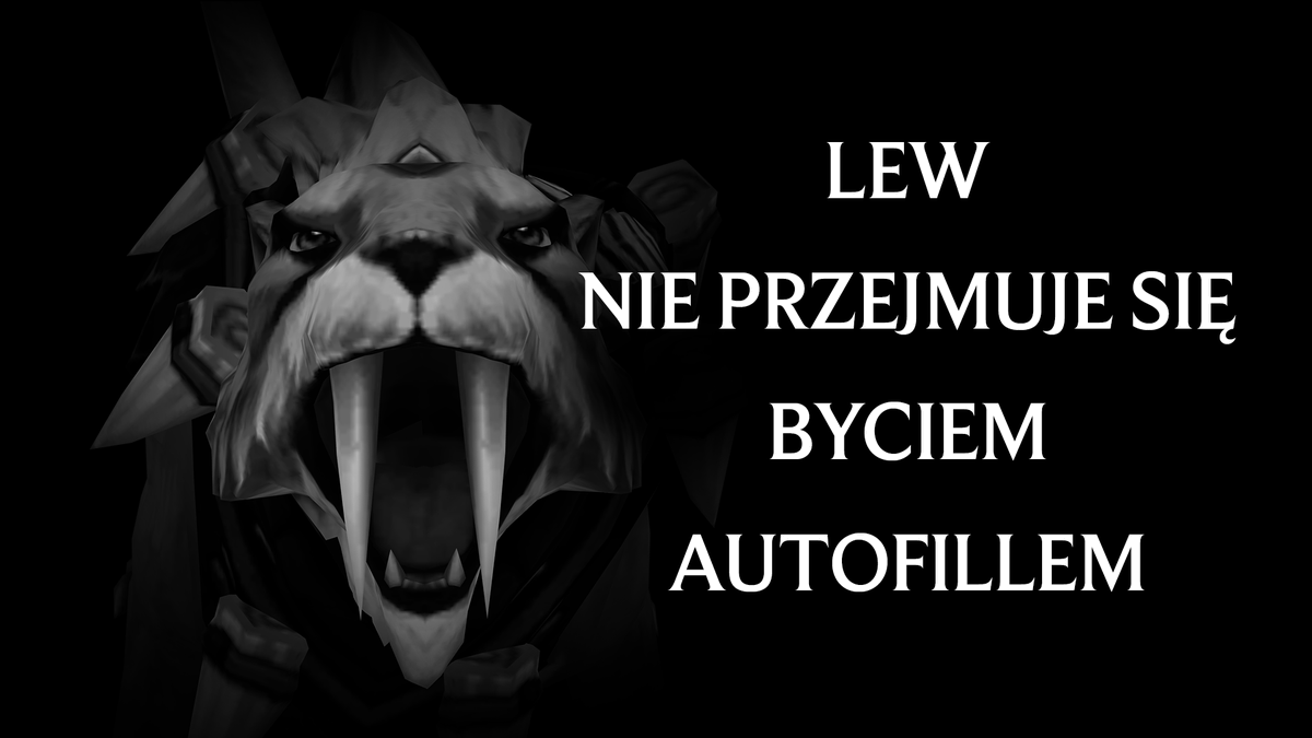 LoLPL's tweet photo. Lew jest groźny, ŁAAA 🦁 https://t.co/R1TsmsdqWG
