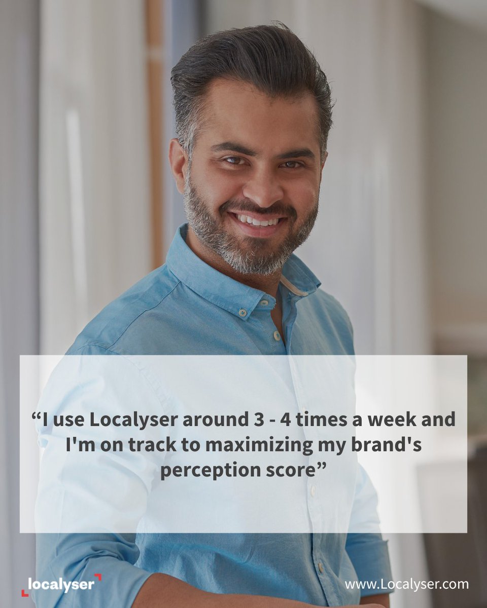 LocalyserHQ's tweet photo. Maximizing your brand's online perception isn't easy but it doesn't have to be complicated. 

This review comes to us from G2, and if Localyser has helped you, feel free to leave us a review as well⭐ https://t.co/TWvWI7Y6cx