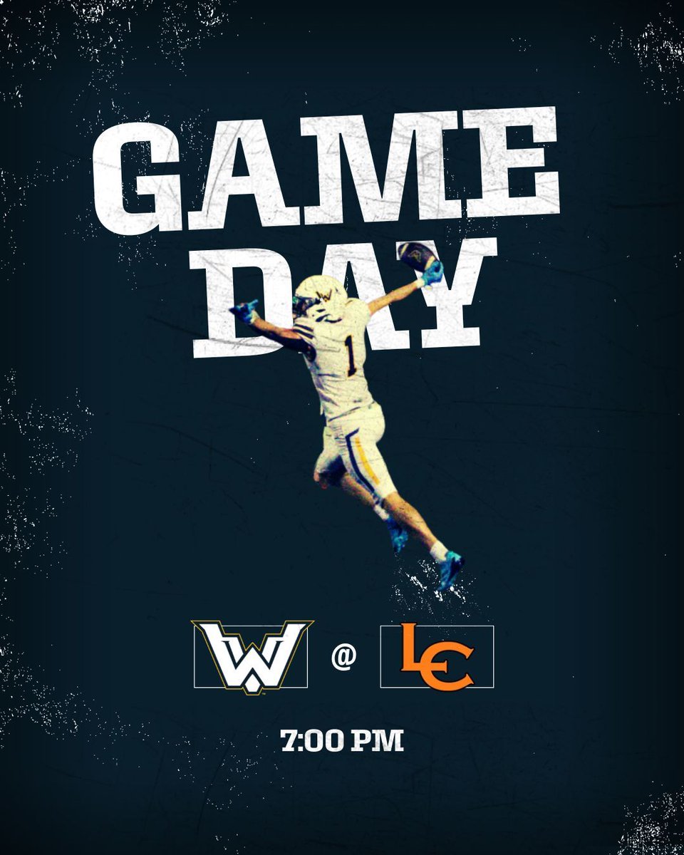 GAME DAY | WEEK 9
Back after bye and ready to hit the ground running.

🆚 Walker Valley at Lenoir City
📍 Lenoir City High School
🕖 Kickoff: 7:00 PM

 #GameDay #RegionPlay
