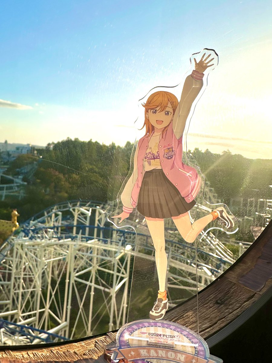 SayuriDate's tweet photo. 🎡「LoveLive! Fan Fun Festival」🎡
#Liella! × 八木山ベニーランド 
お邪魔させていただきました💫✨

園内がラブライブ！シリーズで溢れていて💐
夢のような空間でした！！！

メンバー、みーんな可愛かった。

コラボ期間は11月2日(日)まで！
遊びに来てねーっ！🫶
#lovelive #ファンフェス https://t.co/3b0YZeWMKM