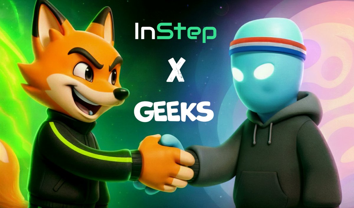 New Daily Quest: Sleek Geek x InStep 

We’re teaming up with <a href="/_GeeksOfficial/">Geeks.</a> — the premium collectibles crew merging IRL + Web3 with NFC chipped figurines and Solana backed DCOAs.

Here’s what’s coming soon inside the InStep app 👇

🎯 Daily Quest:

* Open your Daily Quests tab