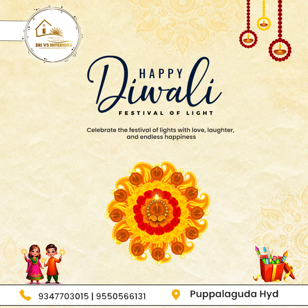 interiors_vs's tweet image. Sriv's Interiors Wishing You all a Happy &amp;amp; Joyus Diwali

May your home be filled with warmth, prosperity, and endless happiness, and may every moment shine with new beginnings

#SriVSInteriors #InteriorDesign #HappyDiwali #FestivalOfLights #BestInteriors #Puppalaguda #HYD