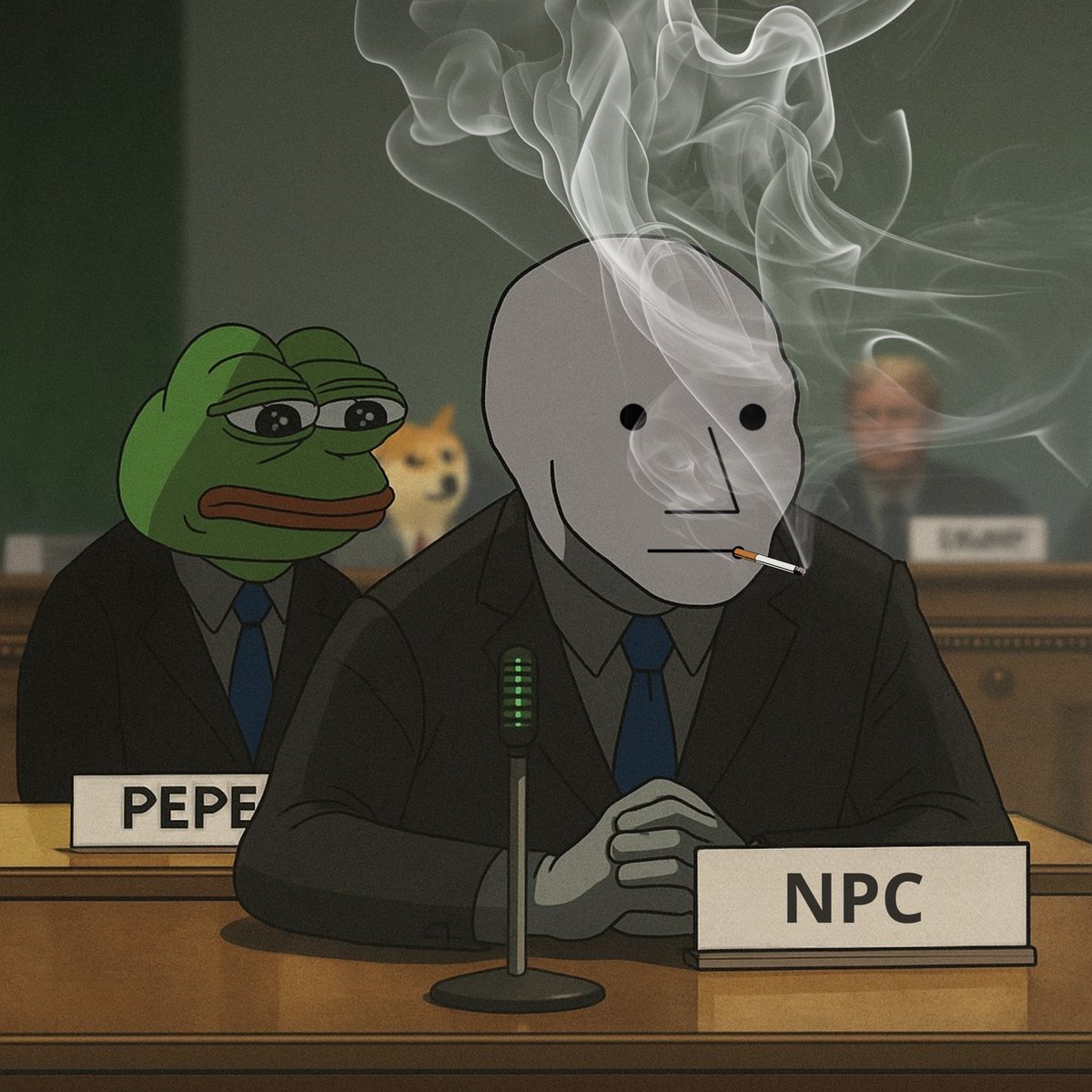 We are all in the same boat, 
Resume the pump!

<a href="/NonPlayableCoin/">NPC</a> 

$NPC
$PEPE
$DOGE