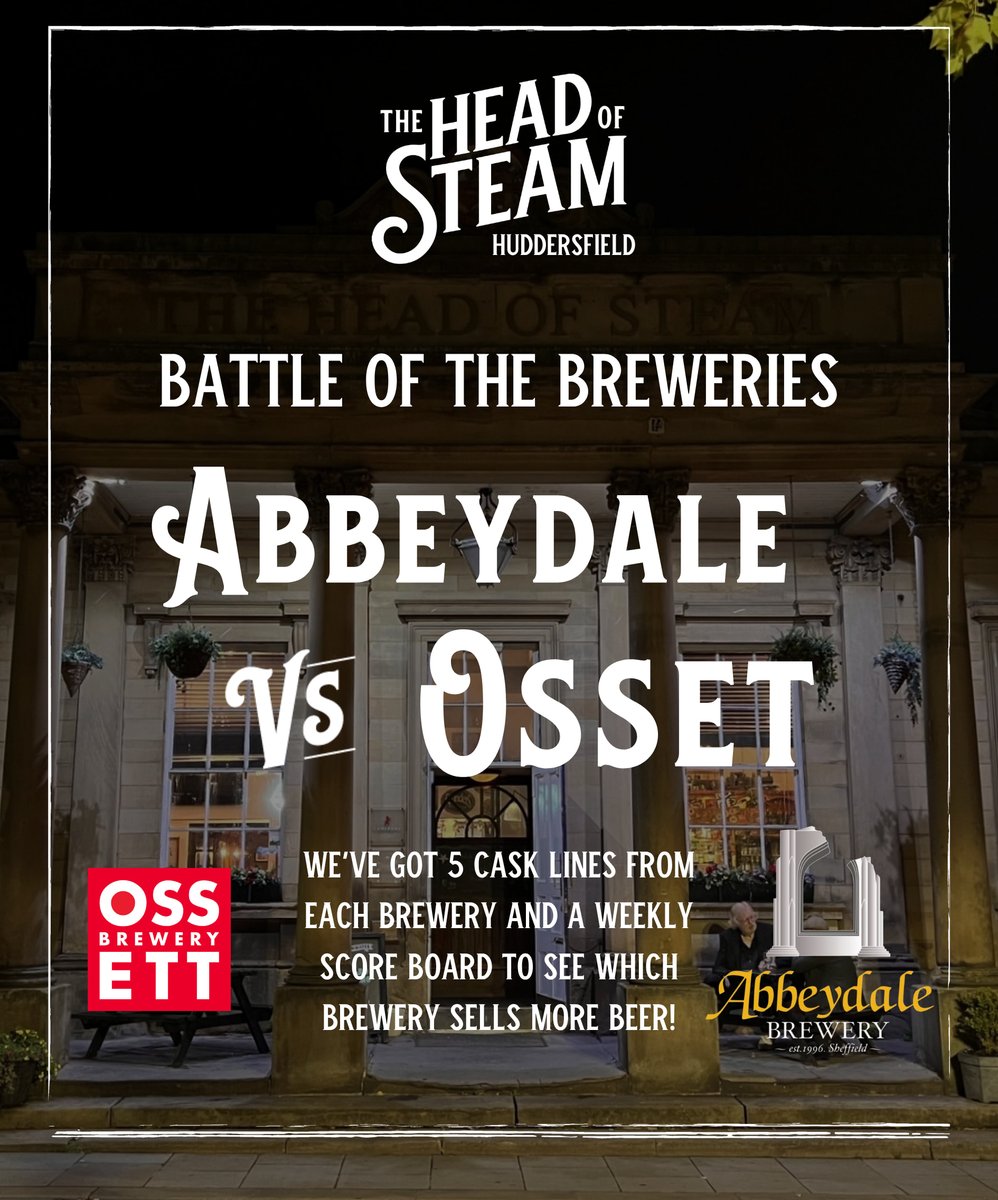 Who brews a better beer? 

Come show your support this month