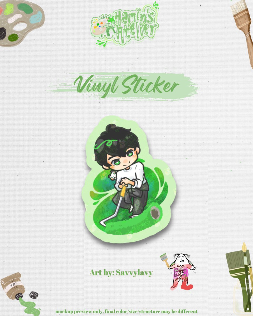 🎨 Hamin’s Atelier Kit Reveal ✨

🖌️ Unveiling Sticker 4 of 4 — the final artwork in the set, featuring another beautiful design by <a href="/savvy_lavy/">savvy lavy</a>. Thank you for creating two masterpieces for this collection 🌸

💫 More creations await! 🖤

#HaminsAtelier