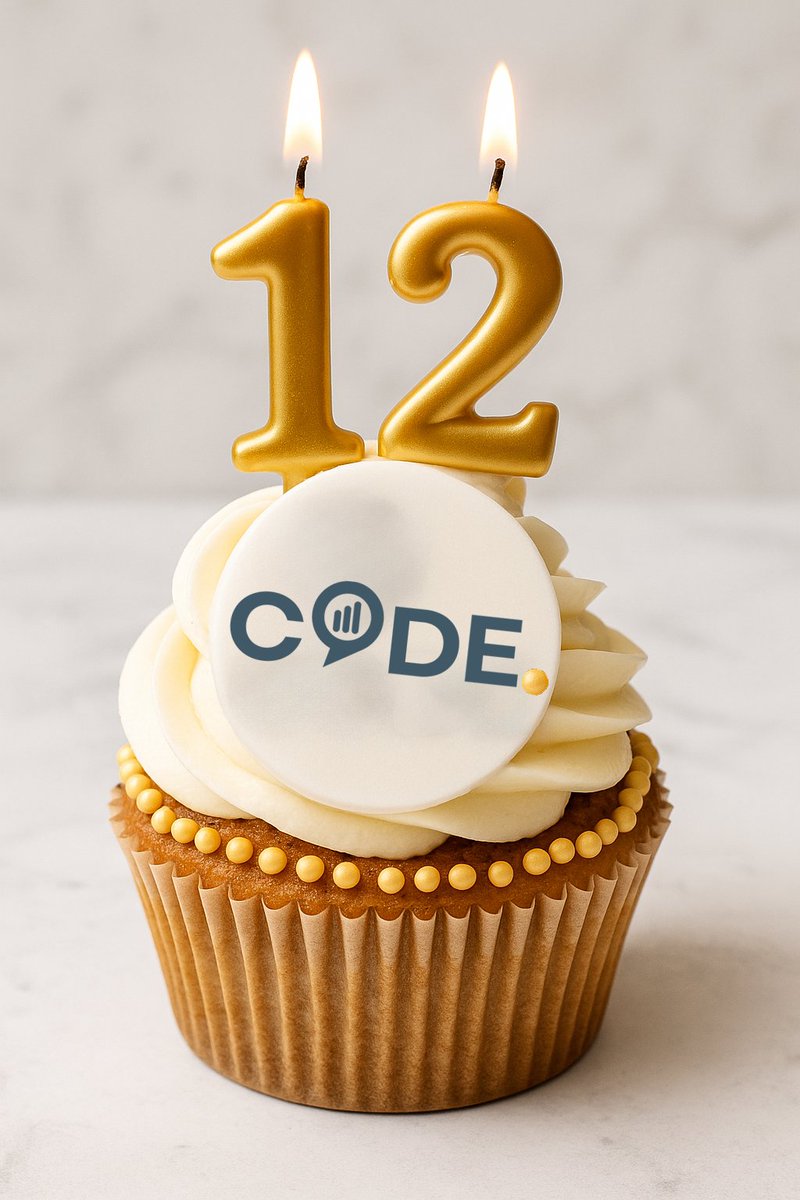 codesoftwareltd's tweet image. Last week marked the 12th Anniversary of Code Software. 🎉
Since we started the journey has been filled with exciting projects, strong collaborations, and lots of learning.
A huge thank you to our customers and partners , We wouldn’t be where we are today without you.