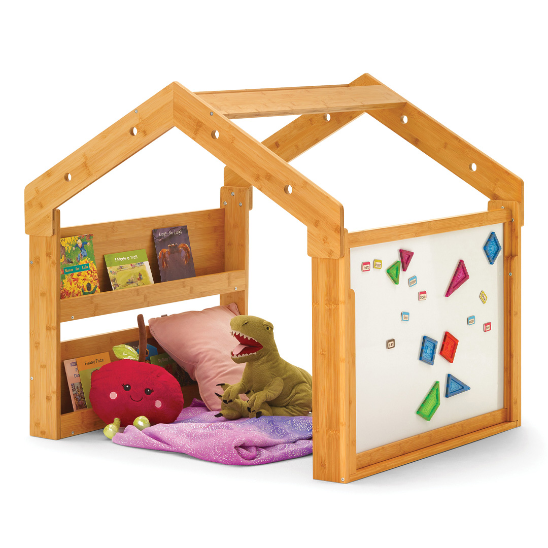 Curious minds need safe, cozy spaces 🌟📖#EarlyLearning #Childcare #Cozyspaces #curiousminds