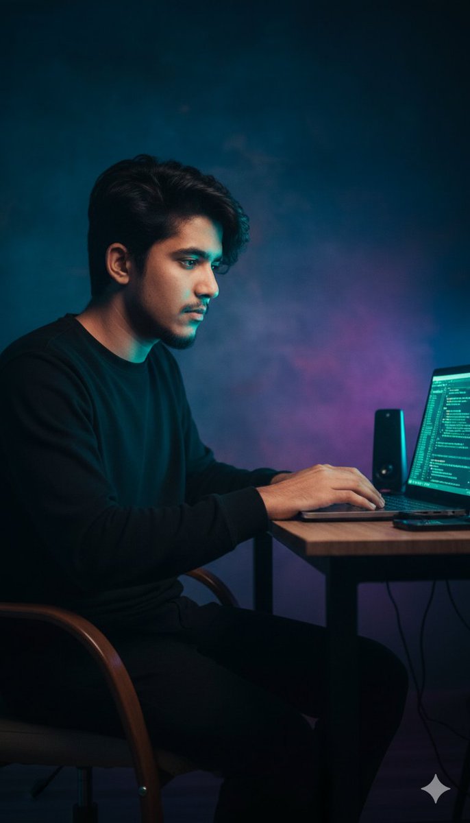 coder_lilawat's tweet image. 💻 Full-time dreamer, part-time debugger 😎
🚀 Code | Create | Inspire
✨ From “Hello World” to changing the world 🌍
#CodeIsLife #FutureCoder #DigitalCreator