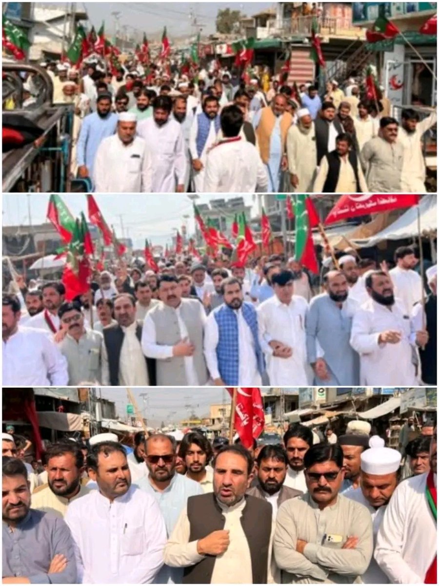 🚨اہم ترین 

خیبرپختونخوا میں عمران خان کے حکم پر احتجاج شروع ہو گئے ۔ ضلع مہمند میں ایم این اے ساجد خان مہمند کی قیادت میں ہزاروں افراد نکل آئے