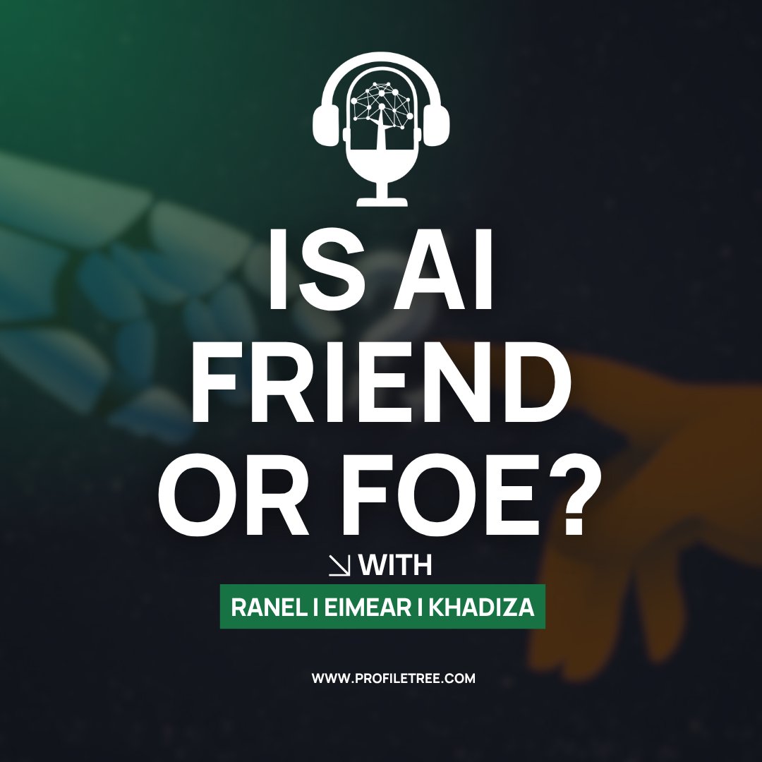 ProfileTree's tweet image. Is Artificial Intelligence a Friend or Foe?
AI is transforming everything — from marketing and
design to the way we create and connect. But is it
helping us… or quietly taking over?

Link: podbean.com/eas/pb-k94zu-1…

#ProfileTreePodcast #ArtificialIntelligence
#DigitalMarketing