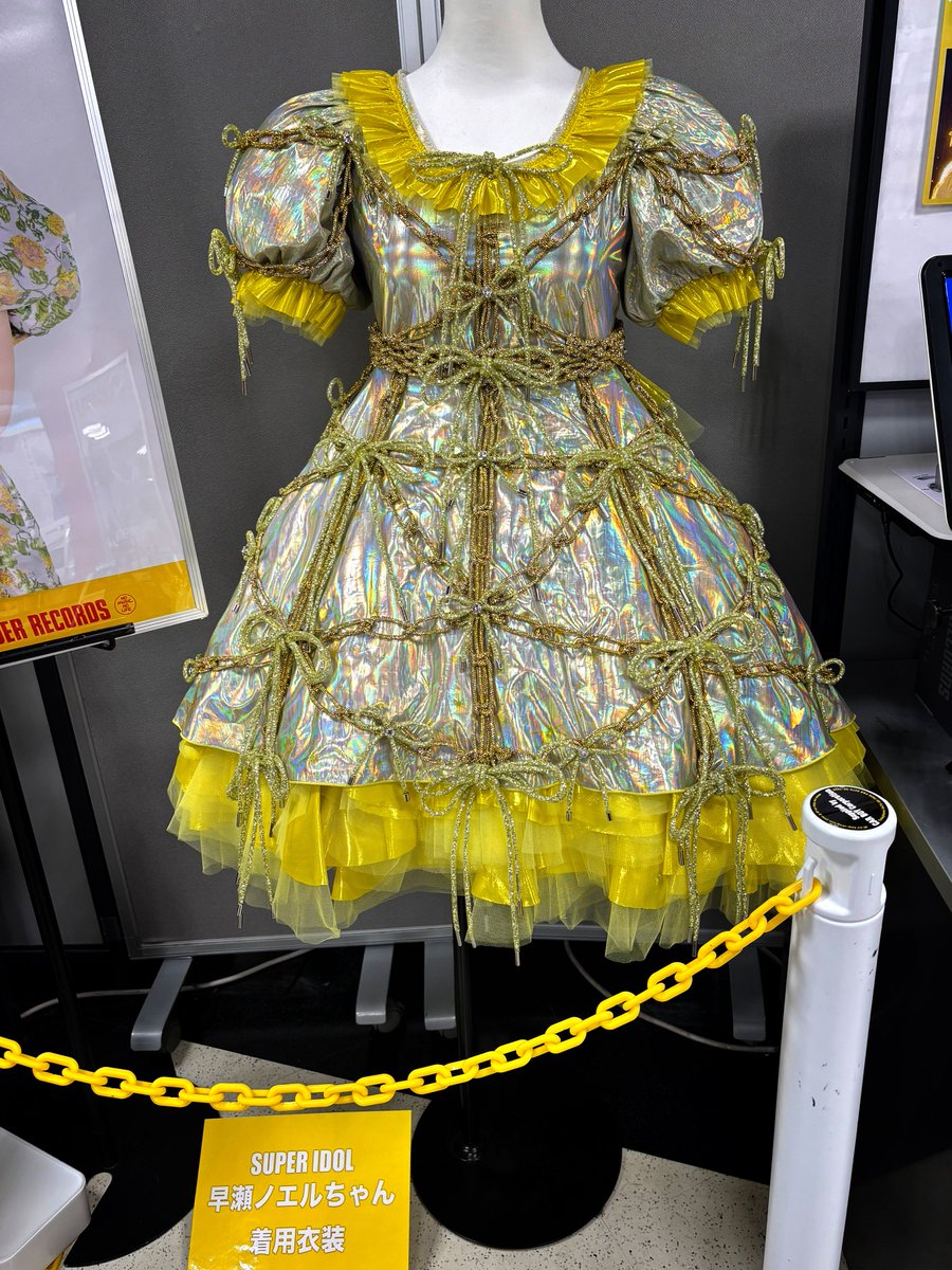 早瀬ノエルSUPER IDOL衣装】 タワレコ池袋店（パルコ6階） ※池袋駅広い