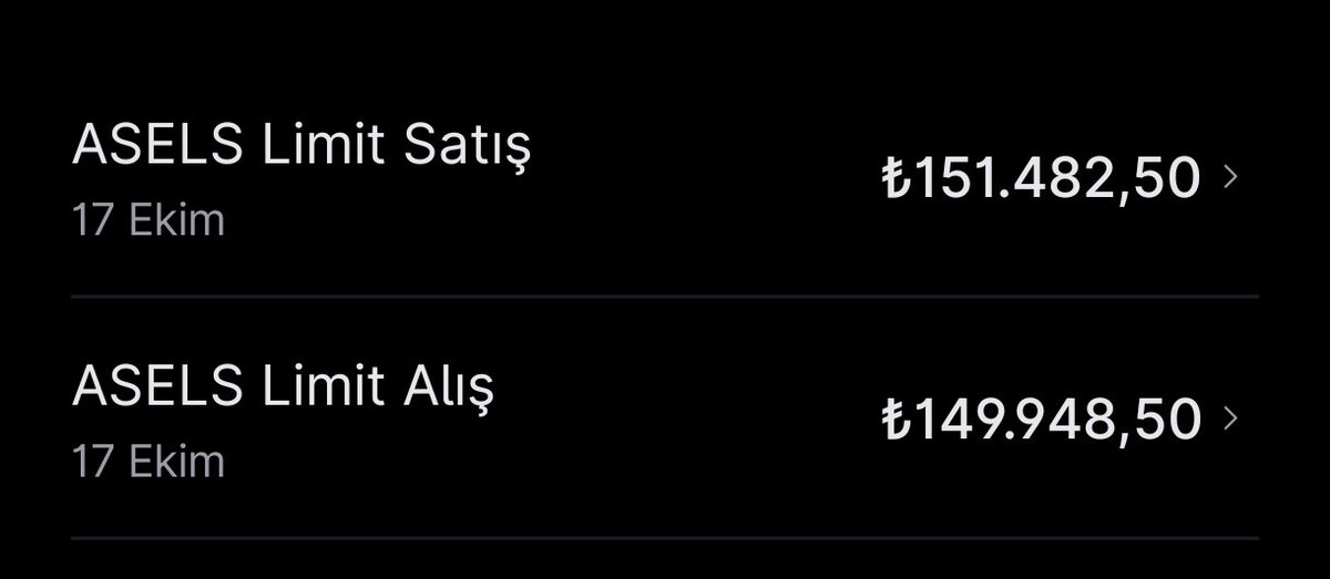 KenanKuscul's tweet image. %1 profit 
+ 1534 TL 
1. Trade 

#LessIsMore
#Asels #bist #follow