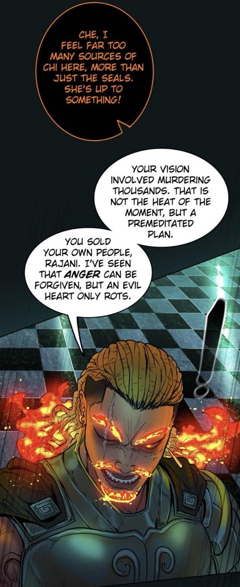 nickeem_boyce's tweet photo. This she devil set up the perfect trap. Since the events of S2, this is gonna the first time his life has been endangered through the power dampening seals and forbidden blood dagger.
#Ordealwebtoon #Ordeal #Ep148 https://t.co/f0VOdXXyDl