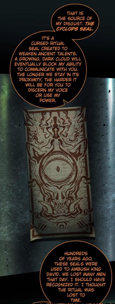 nickeem_boyce's tweet photo. This she devil set up the perfect trap. Since the events of S2, this is gonna the first time his life has been endangered through the power dampening seals and forbidden blood dagger.
#Ordealwebtoon #Ordeal #Ep148 https://t.co/f0VOdXXyDl