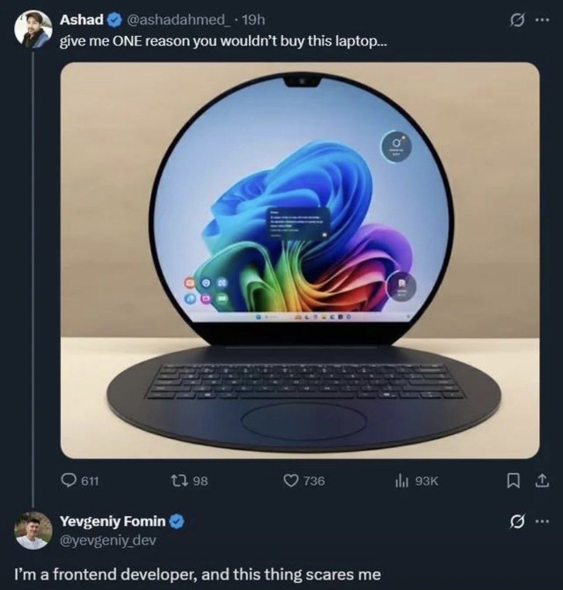 onix_react's tweet image. Developers, do you want to try this device? 😂💻 
#code #developers #webdev