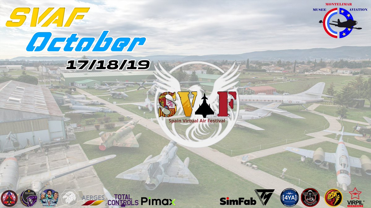 The Spain Virtual Air Festival 2025 is live from France this weekend! This international event brings together virtual display teams and solo pilots for an unforgettable weekend of precision flying and breathtaking aerial artistry. Tune in live on: twitch.tv/svafofficial