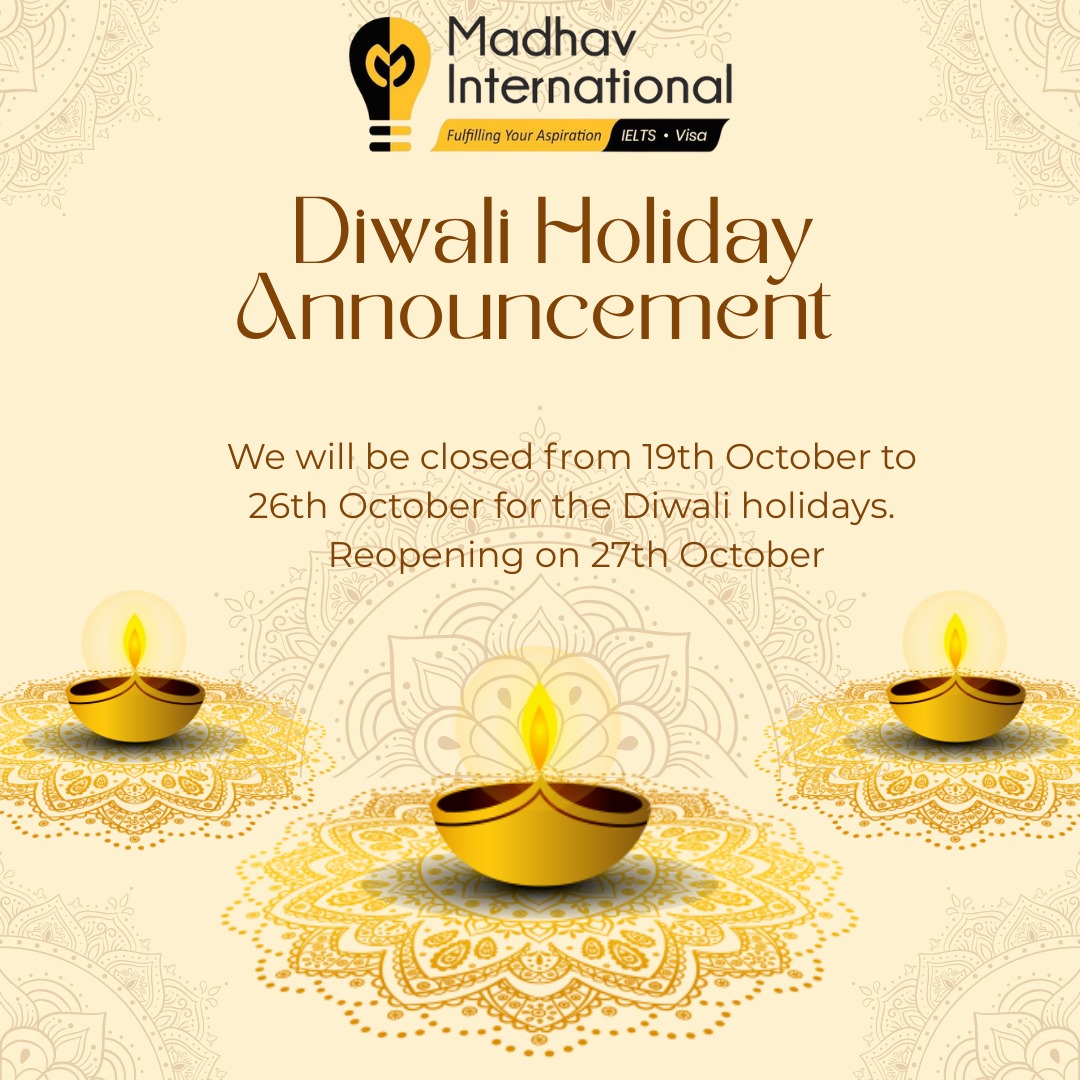 madhavint's tweet photo. 🪔✨ Diwali Holiday Announcement ✨🪔
We will be closed from 19th October to 26th October for the Diwali holidays.
🎉 Reopening on 27th October.

May this Diwali bring light, joy &amp; new opportunities across borders. 🌏
✨ Wishing everyone a Happy Diwali &amp; Prosperous New Year ✨ https://t.co/z96lTvNGpv