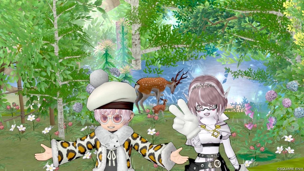 Ruca_dqx's tweet photo. えめたんと旅行行ってきました‼︎✈️𓂃𓈒𓏸︎︎︎︎
すっっごくリアルで素敵でした!!✨️
富士山も綺麗でシカさんも可愛かった!!🦌
楽しかったぁー!! #ハウジパング展 https://t.co/NqPKgxlQMO