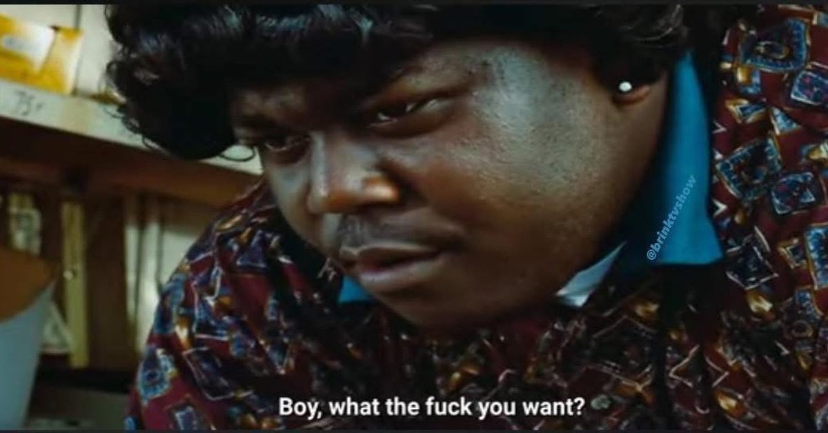 This me every time somebody inbox me 😂